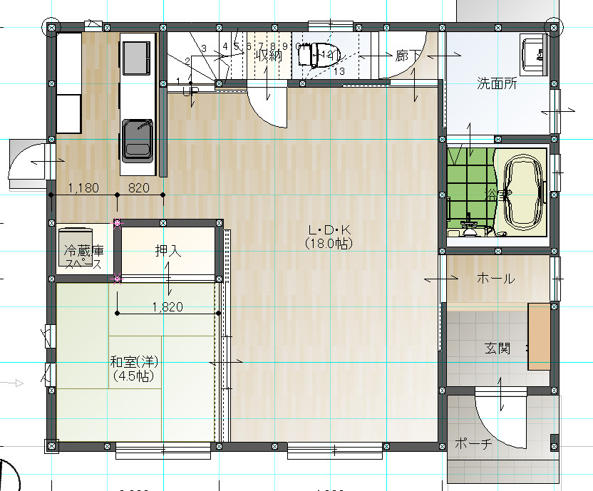 寄松新築LDK図面