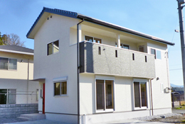 宇和島市青葉台:木材利用ポイントを利用した木造りで太陽光発電付2階建てのお家(33.9坪)