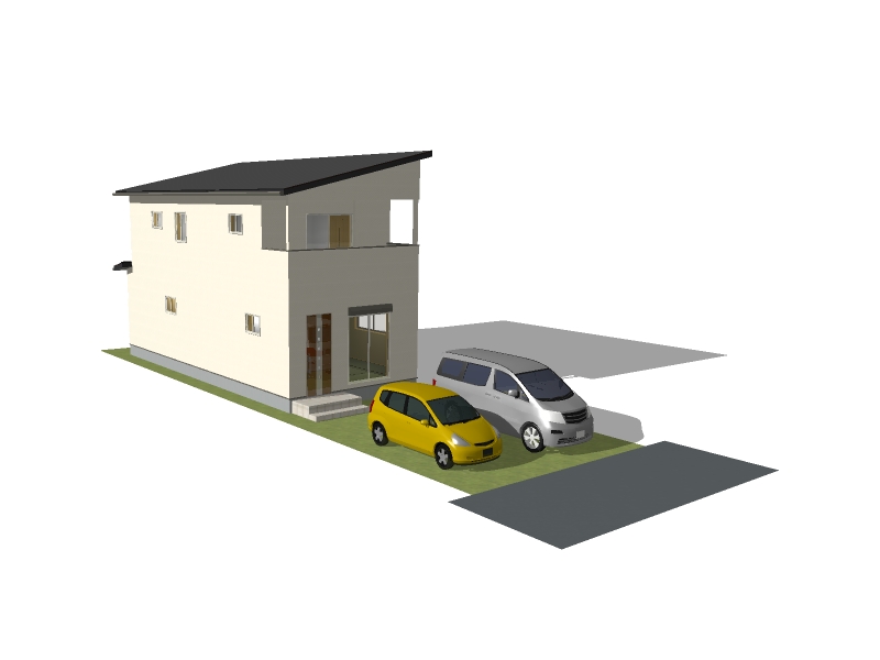完成外観イメージ画像(※外壁の色等、実際の建物と異なる場合があります。)